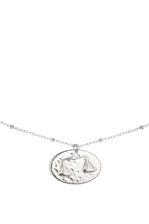 Ketting Constellation - Weegschaal Zilver Stainless Steel h5 Afbeelding3